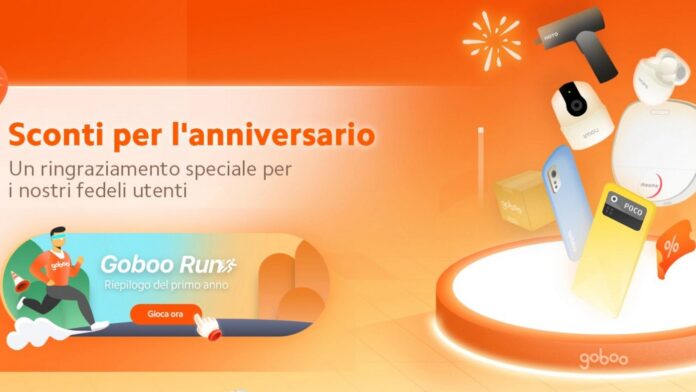 goboo primo anniversario premi sconti coupon offerta