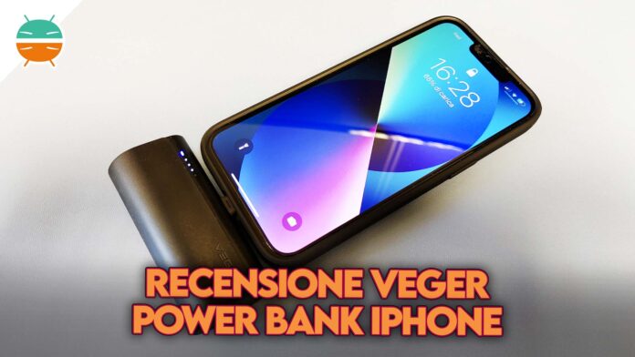 recensione veger power bank iphone copertina