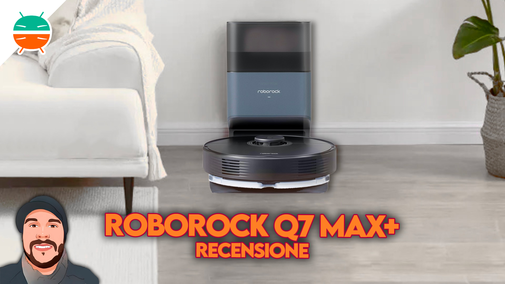 Roborock Q7 Max Aspirateur Machine Nettoyant de Sol 4200Pa Puissance S5  Update