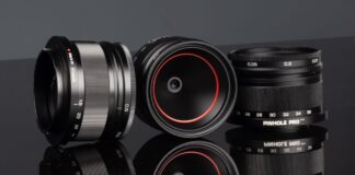 thingyfy pinhole pro max prima lente stenoscopica lunghezza focale variabile prezzo 00