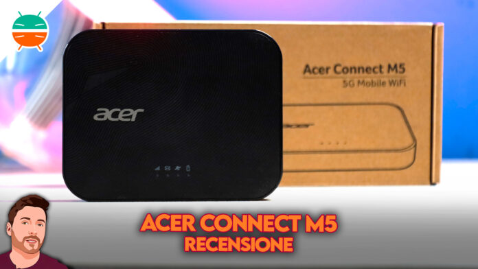 Recensione-Acer-Connect-M5-Modem-portatile-router-4g-wifi-6-ethernet-batteria-power-bank-prezzo-velocità-caratteristiche-sconto-italia-copertina