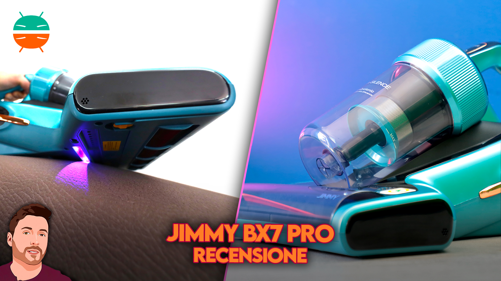 Jimmy BX7 Pro Aspiratore portatile antiacaro battimaterasso