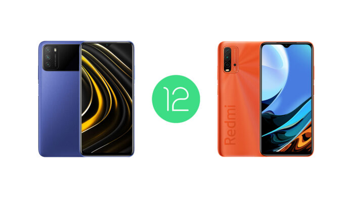 redmi 9t poco m3 android 12