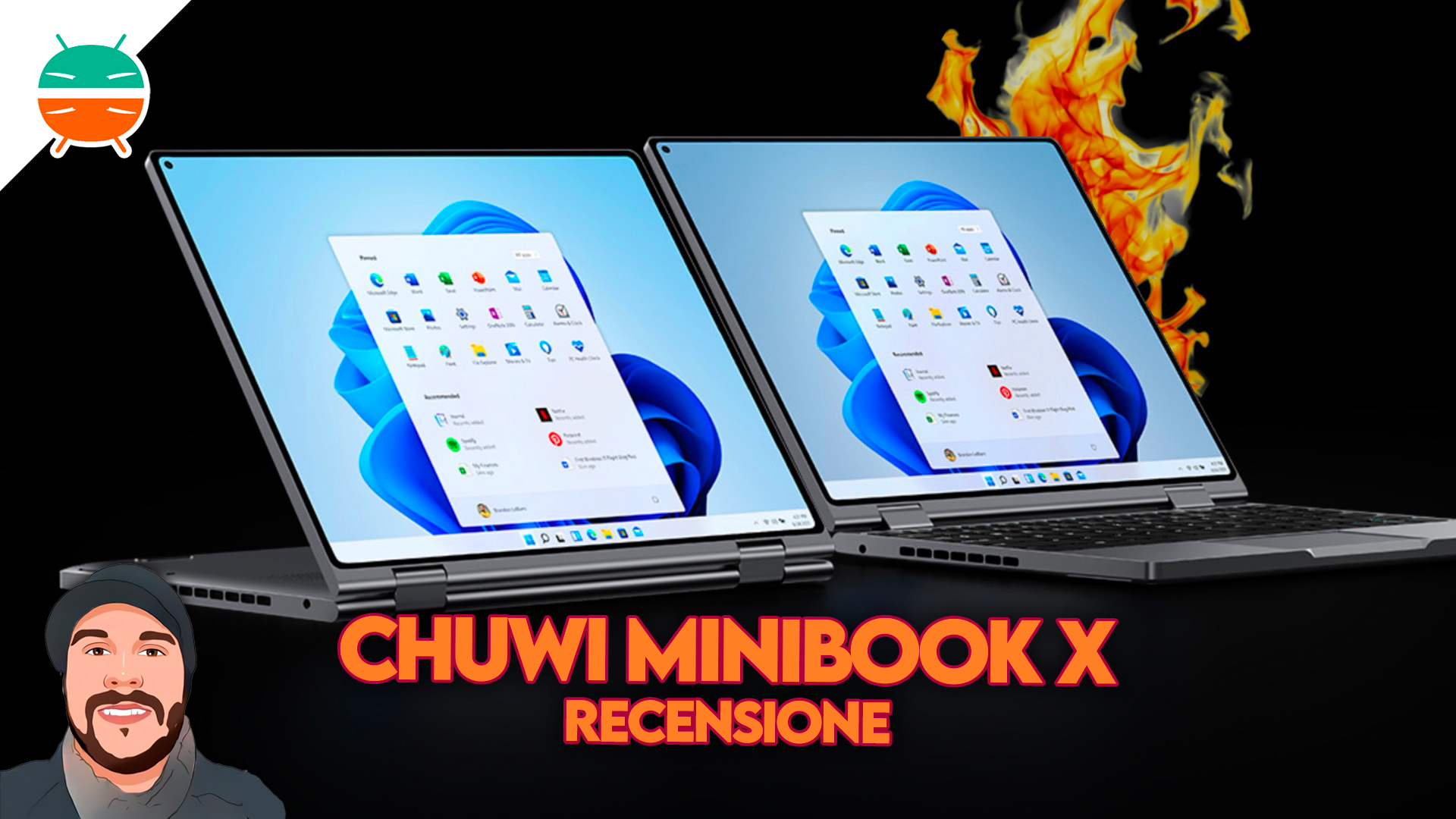 Chuwi MiniBook X 评测：世界上最小的2 合1 笔记本电脑- GizChina.it