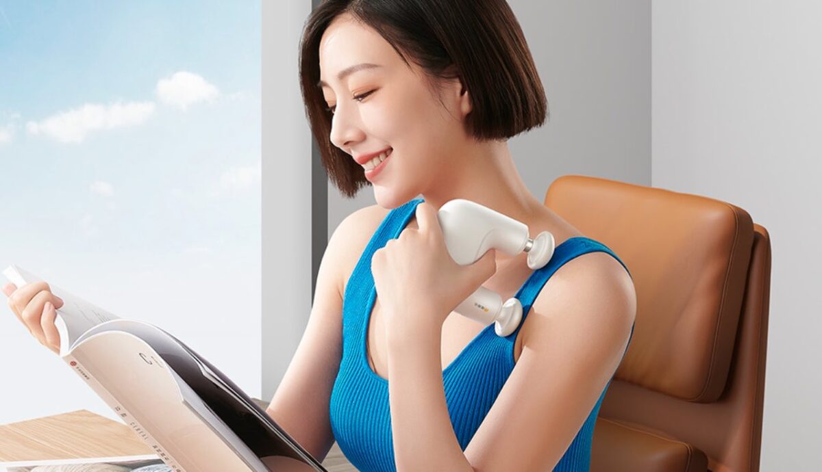 massaggiatore a doppia testa Momoda da Xiaomi YouPin