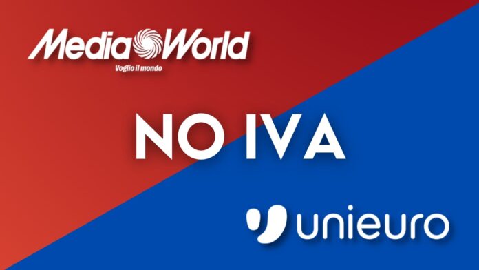 no iva doppio sconto mediaworld unieuro