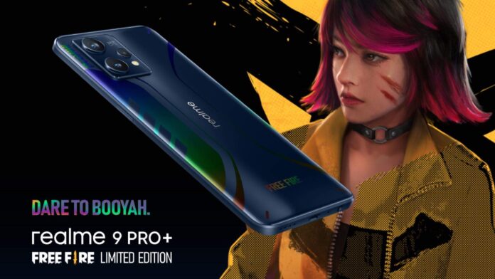 realme 9 pro plus free fire edition