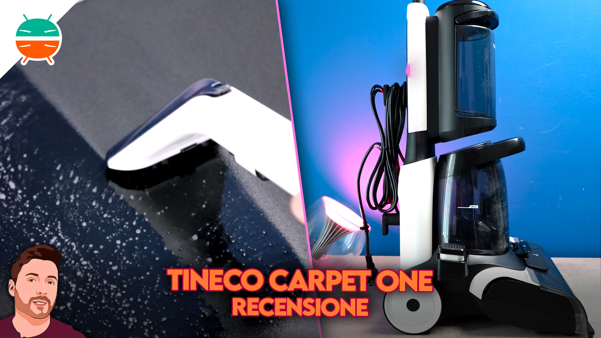 Tineco CARPET ONE review: washes rugs, carpets and sofas - GizChina.it