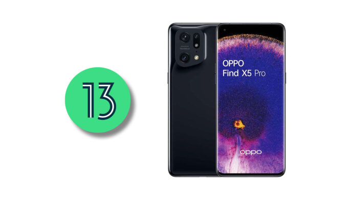 oppo find x5 pro android 13