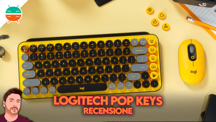 Recensione-Logitech-POP-Keys-miglior-tastiera--meccanica-mac-windows-emoji-caratteristiche-batteria-precisione-dpi-tasti-numerico-prezzo-italia-copertina