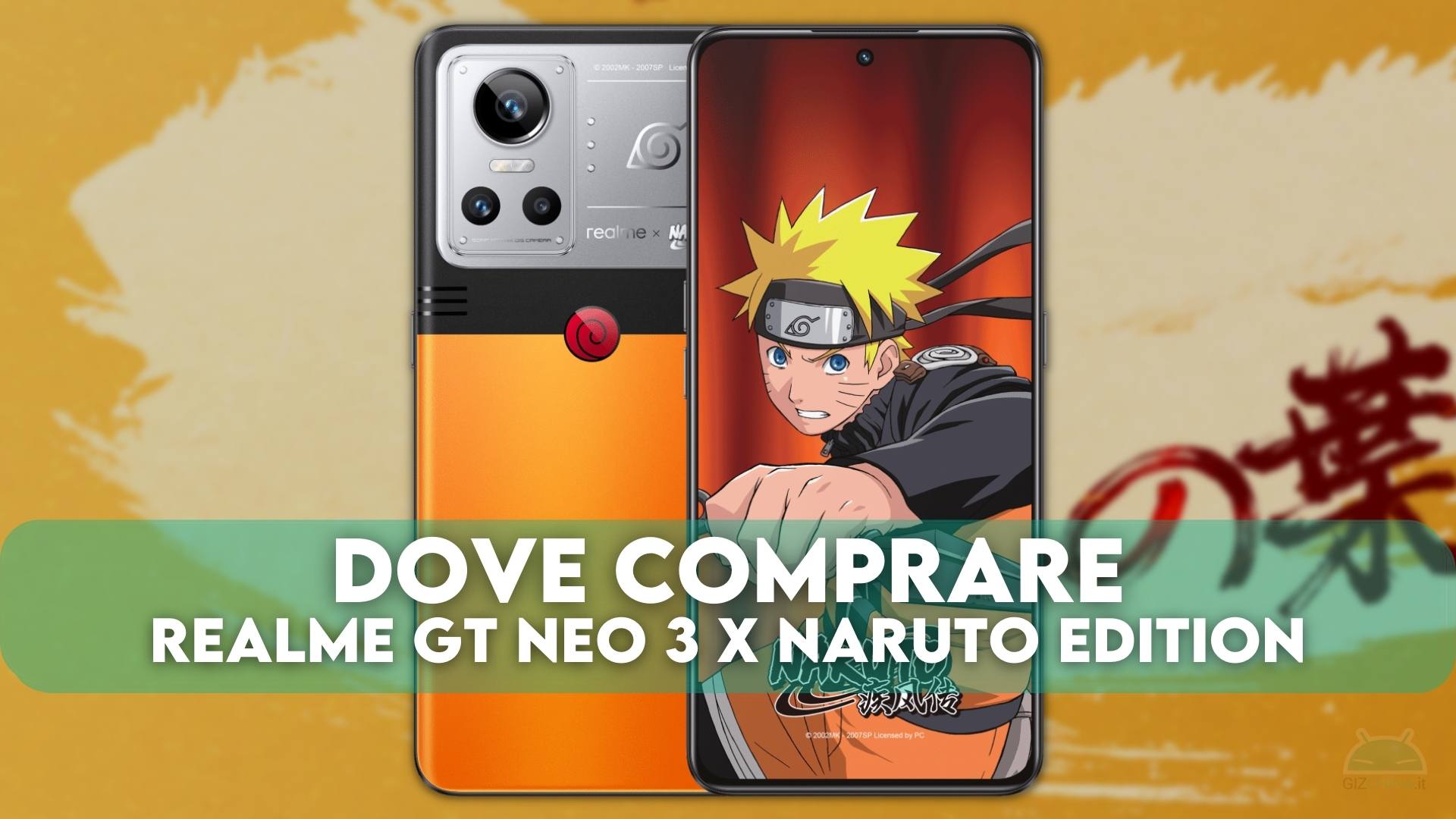 Realme Gt Neo 3 Naruto Edition 12+256Gb, En Inglés Realme Gt Neo 3 Naruto  Edition