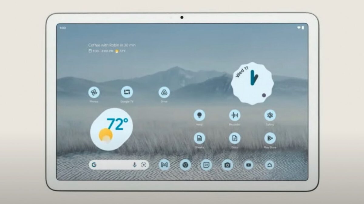 google pixel tablet