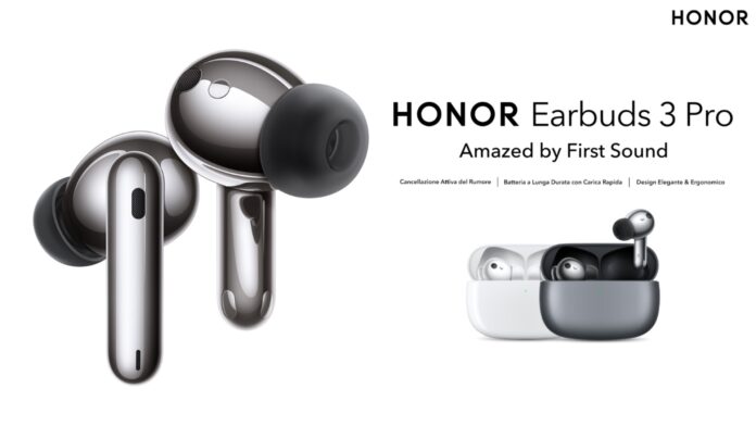 honor earbuds 3 pro ufficiali italia caratteristiche prezzo