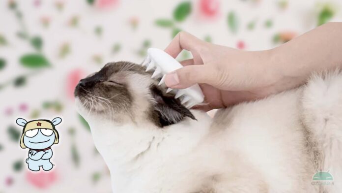 spazzola massaggiante togli peli xiaomi petkit cane gatto animali