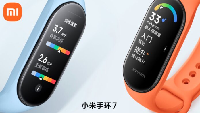Xiaomi Band 7 ufficiale