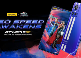 Realme GT Neo 3 150W Thor Love and Thunder