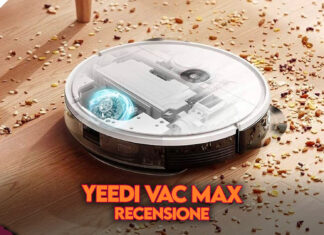 Recensione yeedi vac max robot aspirapolvere lavapavimenti economico potente sconto coupon italia