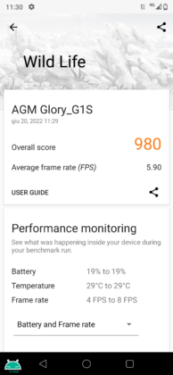 recensione agm glory g1s rugged