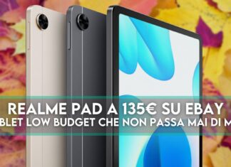 Realme Pad Offerte lampo e con codice sconto