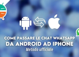 Come trasferire chat WhatsApp da Android ad iPhone