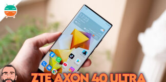 zte axon 40 ultra smartphone fotocamera sotto il display