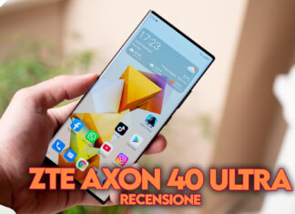 zte axon 40 ultra smartphone fotocamera sotto il display