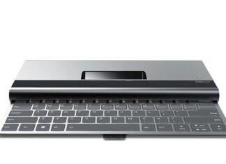 Lenovo MOZI notebook con proiettore e tastiera retrattile premio Red Dot