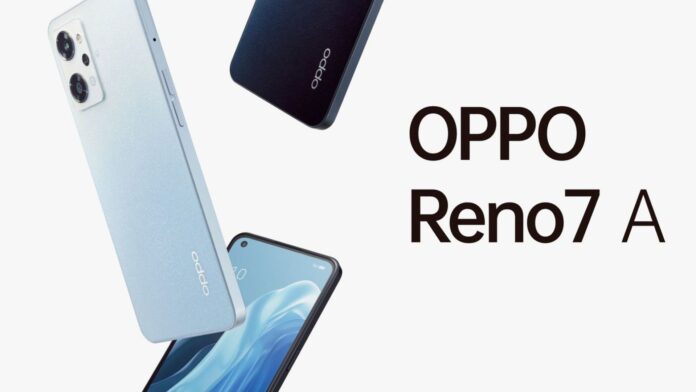 OPPO Reno 7A ufficiale specifiche tecniche uscita prezzo