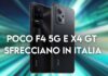 poco f4 5g x4 gt ufficiali italia novità prezzo