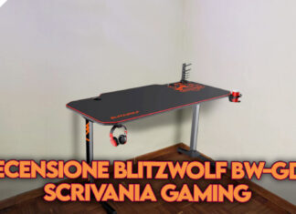 recensione blitzwolf bw-gd2 scrivania gaming copertina