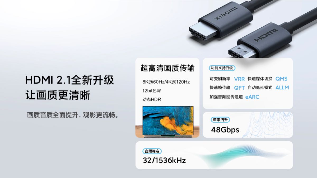 xiaomi cavo hdmi 2.1 8K console prezzo 2