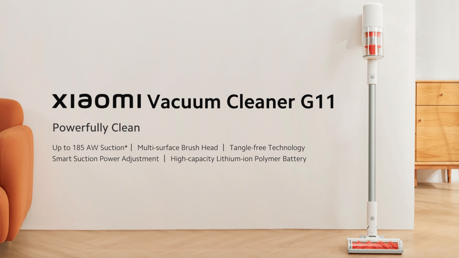Xiaomi vacuum cleaner G11 scopa elettrica senza fili aspirapolver
