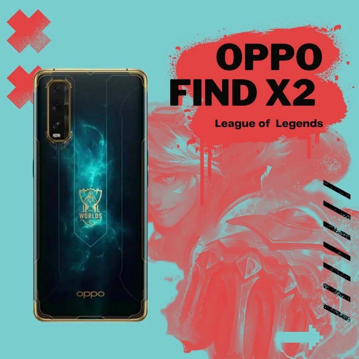 oppo find x2 league of legends