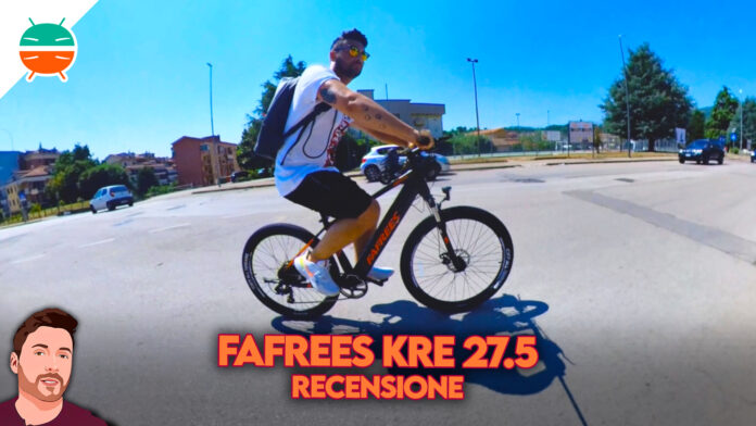 Recensione-FAFREES-KRE27.5-eMTB-migliore-bici-elettrica-mountain-bike-economica-potente-autonomia-batteria-sconto-prezzo-offerta-italia-copertina