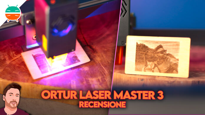 Recensione-Ortur-Laser-Master-3-incisore-laser-taglierina-economico-consumo-potenza-applicazione-software-prezzo-italia-coupon-copertina