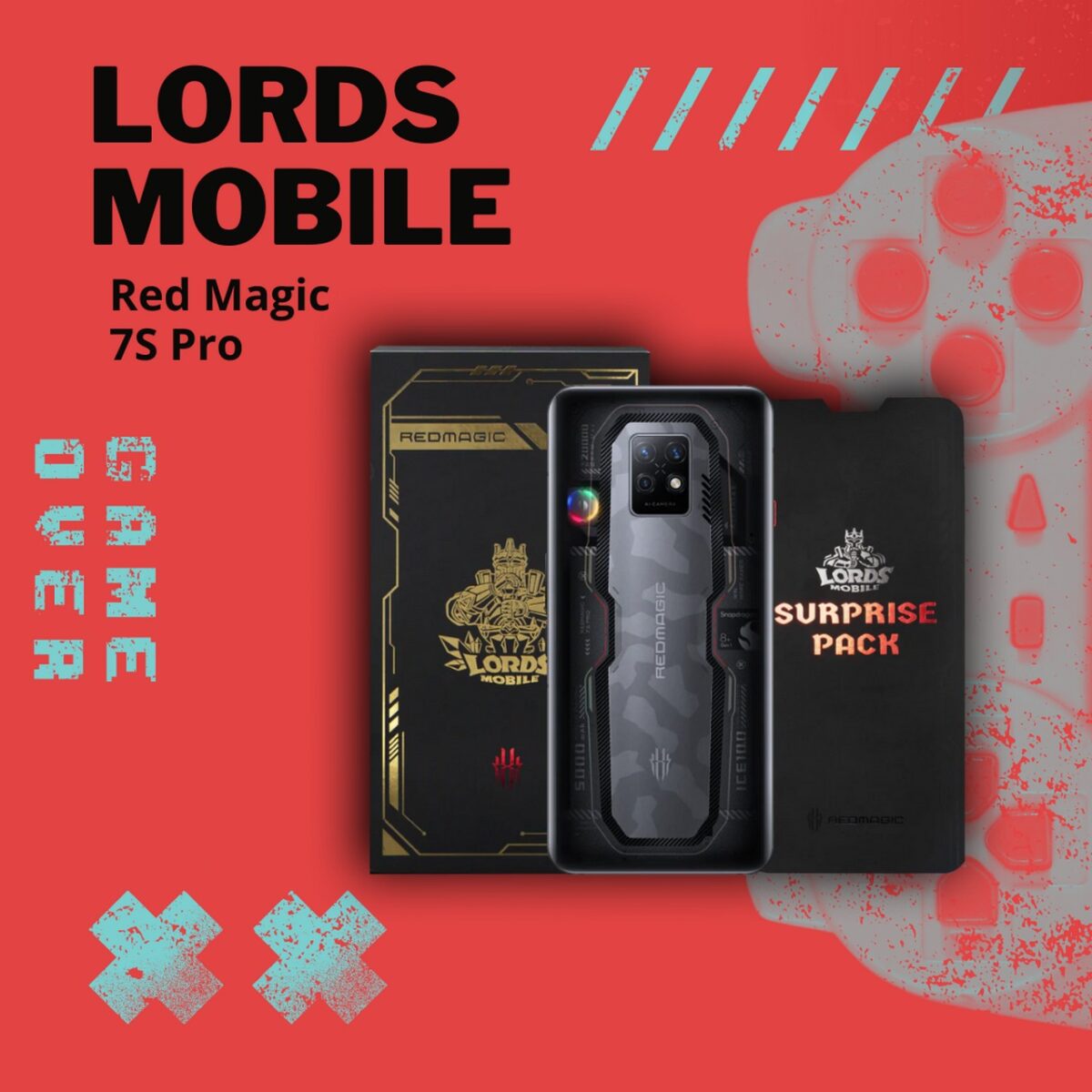 red magic 7s pro lords mobile