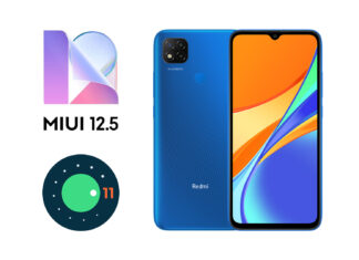 redmi 9c nfc miui 12.5 android 11