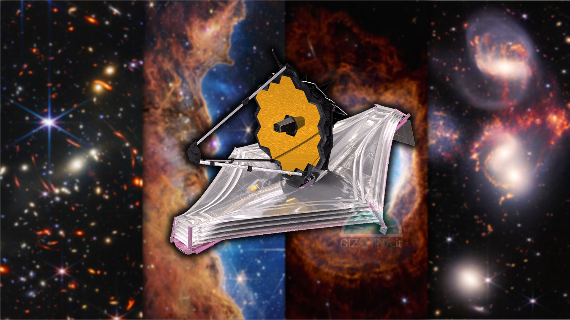 Download the incredible wallpapers of the James Webb telescope