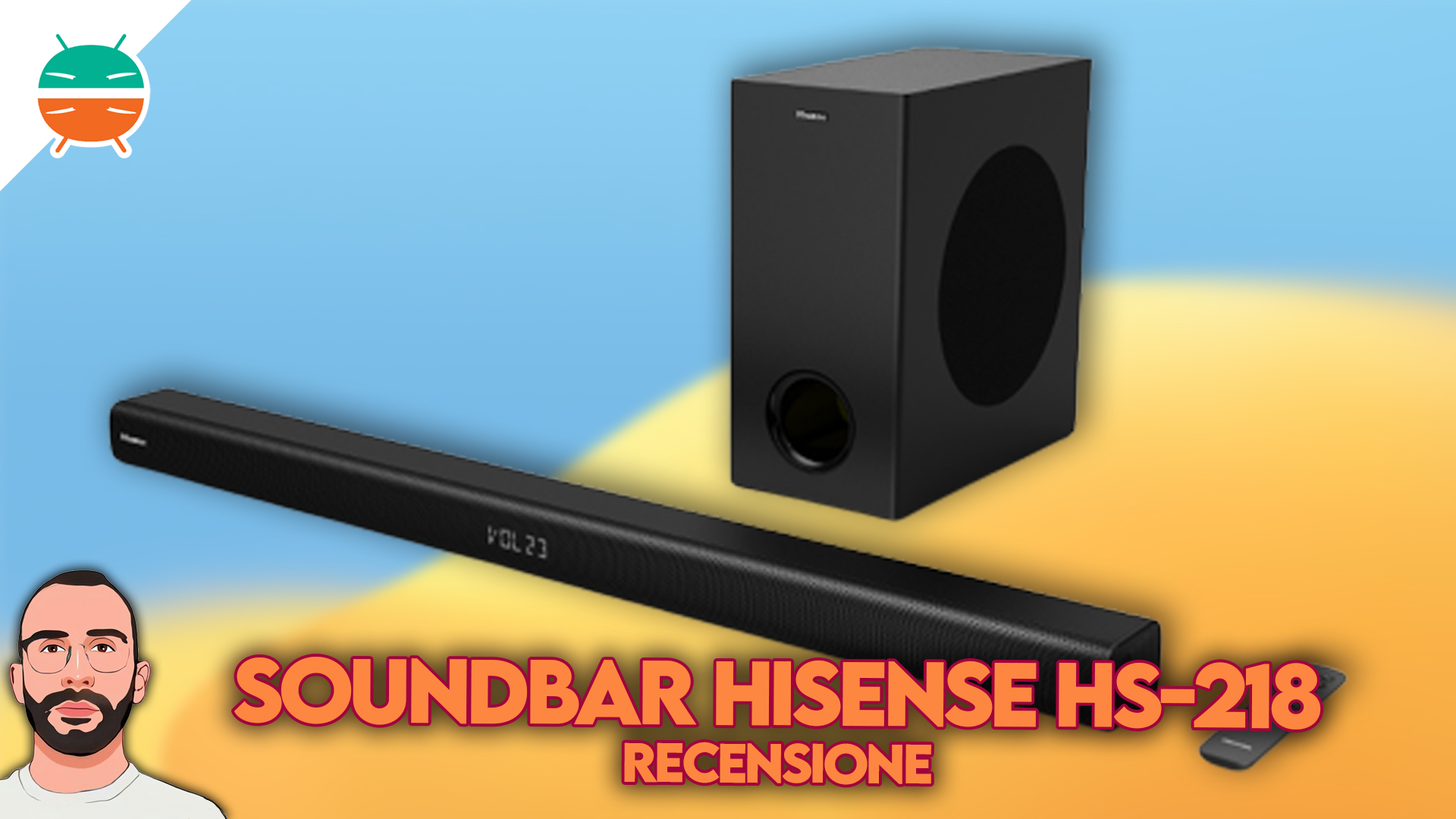 Review de la barra de sonido Hisense HS218: ¡qué bomba! - GizChina.it