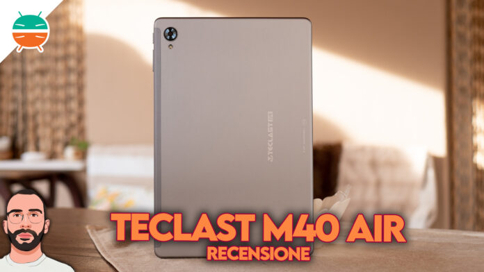 recensione teclast m40 air tablet android economico