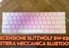 recensione blitzwolf bw-kb0 tastiera meccanica bluetooth