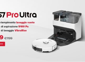 Roborock S7 Pro Ultra vacuum cleaner offerta luglio