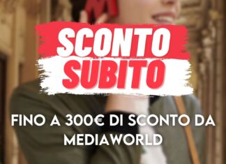 mediaworld sconto subito