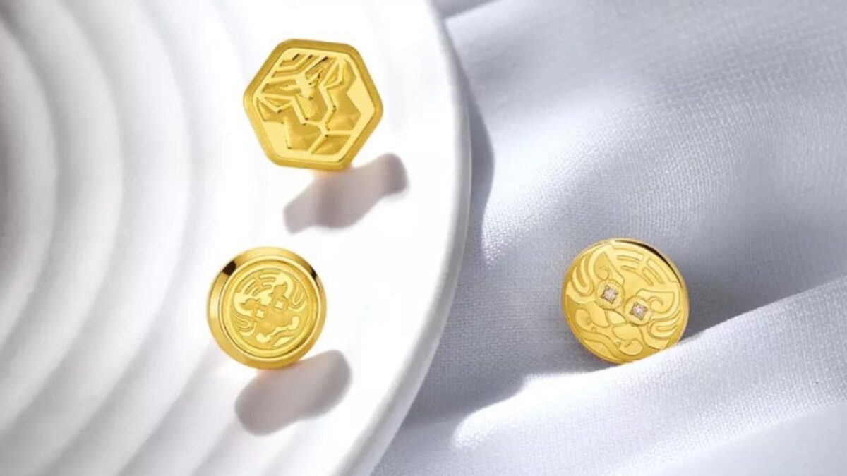 Xiaomi Band 6 gold collection fitness band di lusso in oro e diamanti