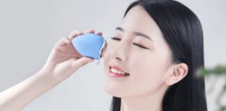 Xiaomi YouPin Meishi Makeup removing egg ovetto struccante massaggiante offerta luglio