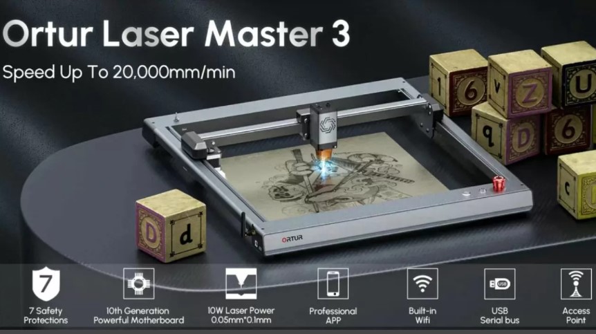 XTool D1 Ortur Laser Master 3 Longer Ray5 incisori offerta luglio