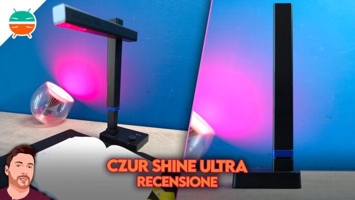Recensione-CZUR-Shine-Ultra-scanner-verticale-mac-pc-economico-automatico-risoluzione-prezzo-sconto-compatibilità-coupon-italia-copertina
