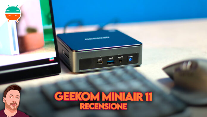 Recensione-Geekom-MiniAir-11-mini-pc-windows-11-economico-prestazioni-scheda-tecnica-hardware-test-prezzo-coupon-sconto-amazon-italia-copertina
