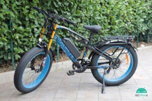 Recensione Curysher XF900 mountain bike fat 700w potenza salite ammortizzatori prezzo sconto economica italia