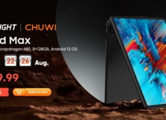 Chuwi HiPad Max tablet Android offerta agosto